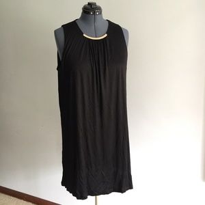 H&M black swing dress